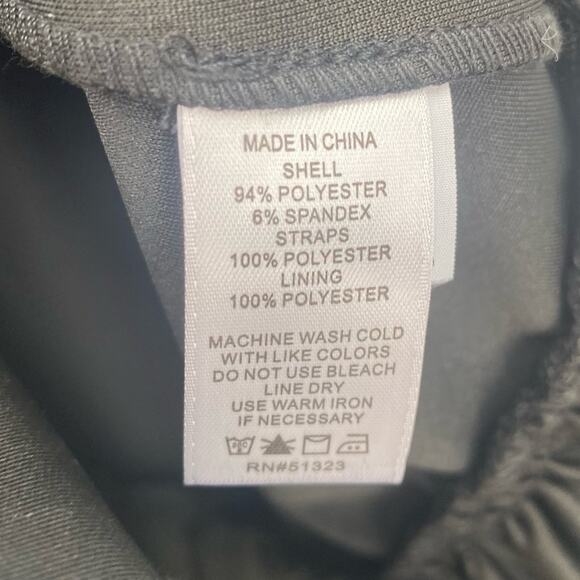 1.State Black Sugar Plum Ruffle Hem Dress - Picture 7 of 8